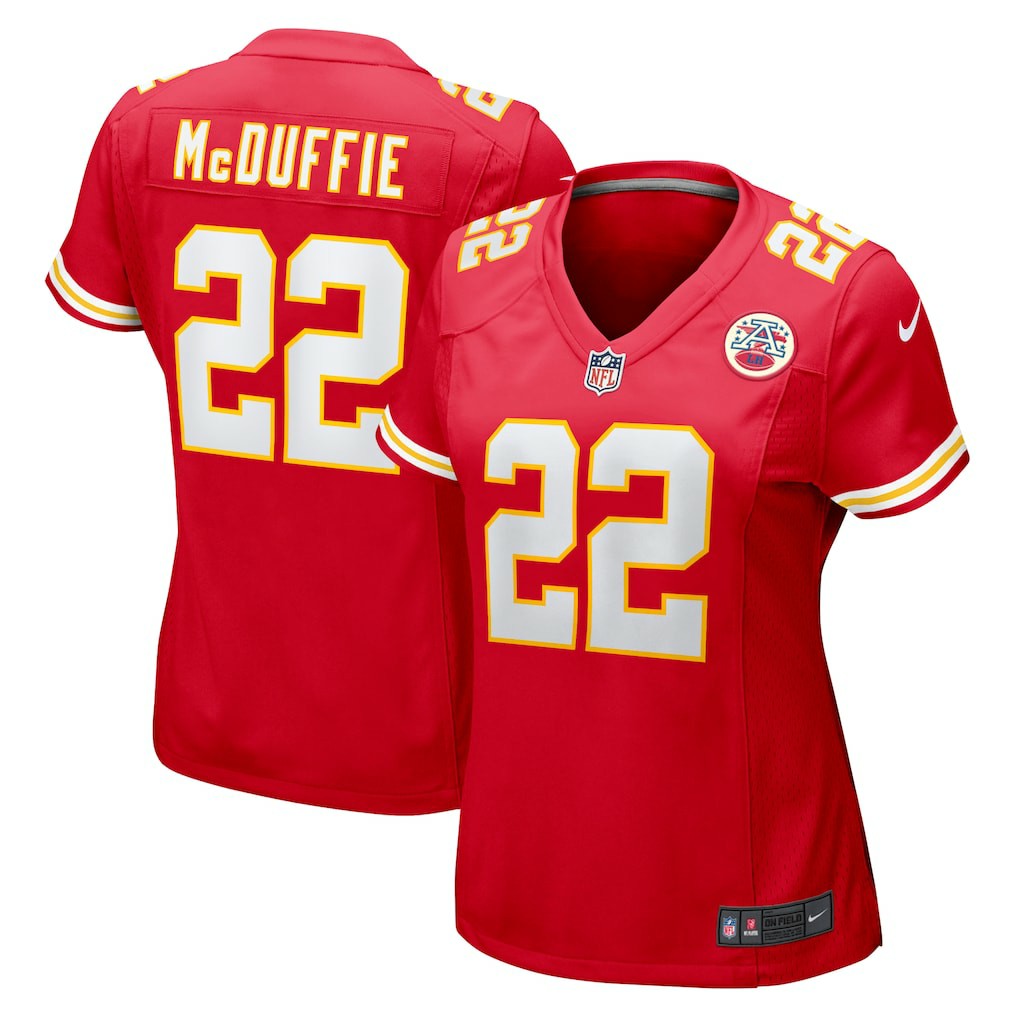 Trent McDuffie  Women's Game Jersey - Kansas City Chiefs