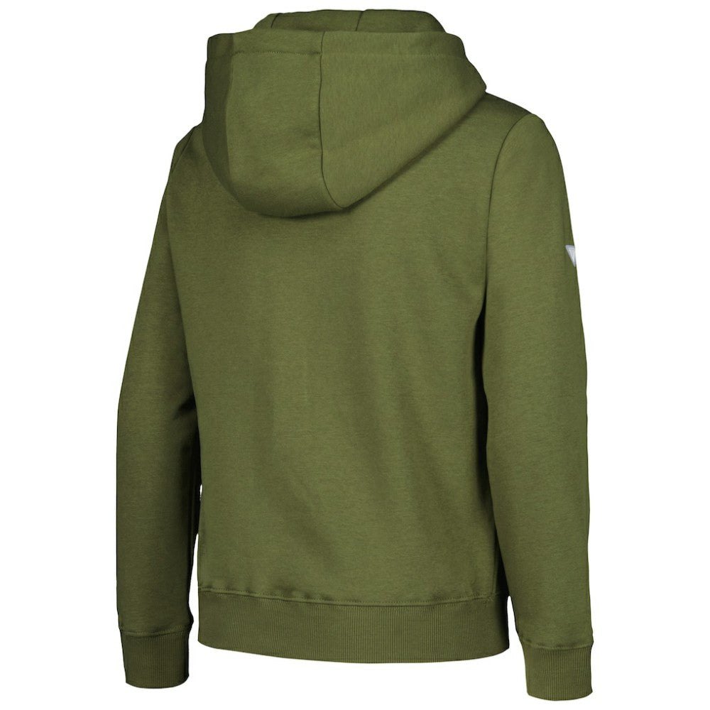 NHL Olive Vegas Golden Knights Levelwear Youth Podium Fleece Pullover Hoodie