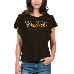 MLB San Diego Padres G-III 4Her by Carl Banks Women's Crowd Wave T-Shirt