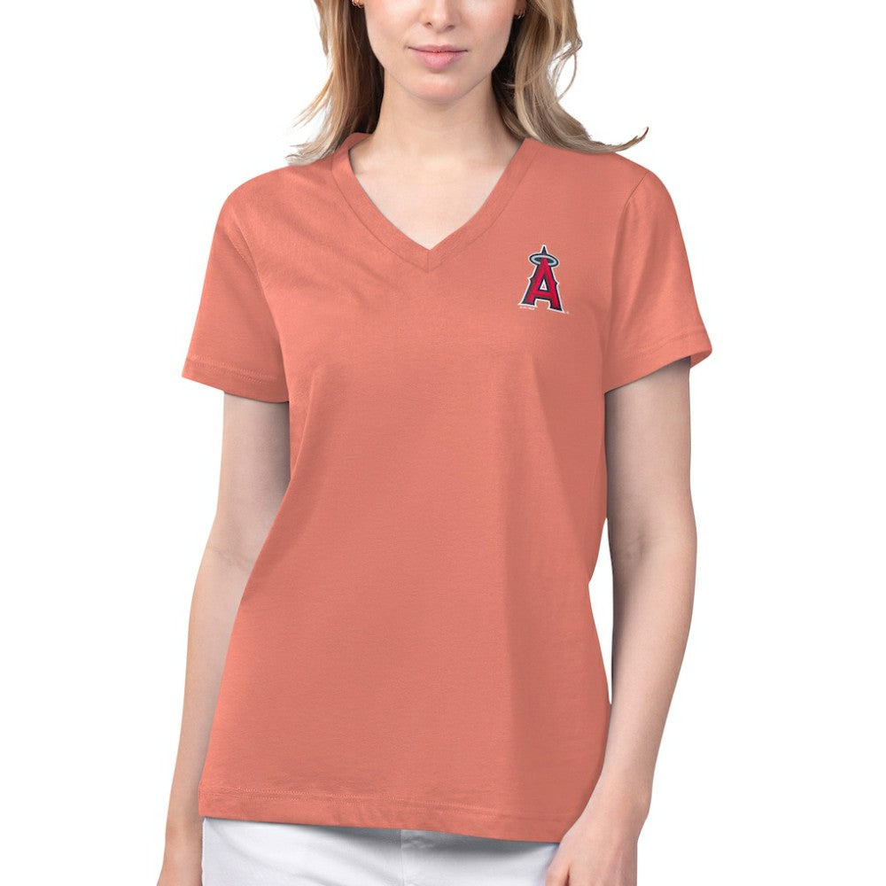 MLB Los Angeles Angels Margaritaville Women's Game Time V-Neck T-Shirt