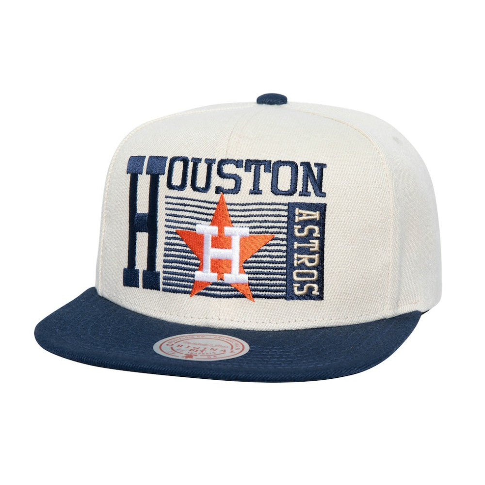 MLB Houston Astros Mitchell & Ness Cooperstown Collection Speed Zone Snapback Hat