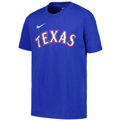 MLB Leody Taveras Texas Rangers Nike Youth Name & Number T-Shirt