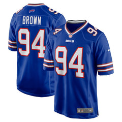 Andrew Brown  Game Jersey - Buffalo Bills