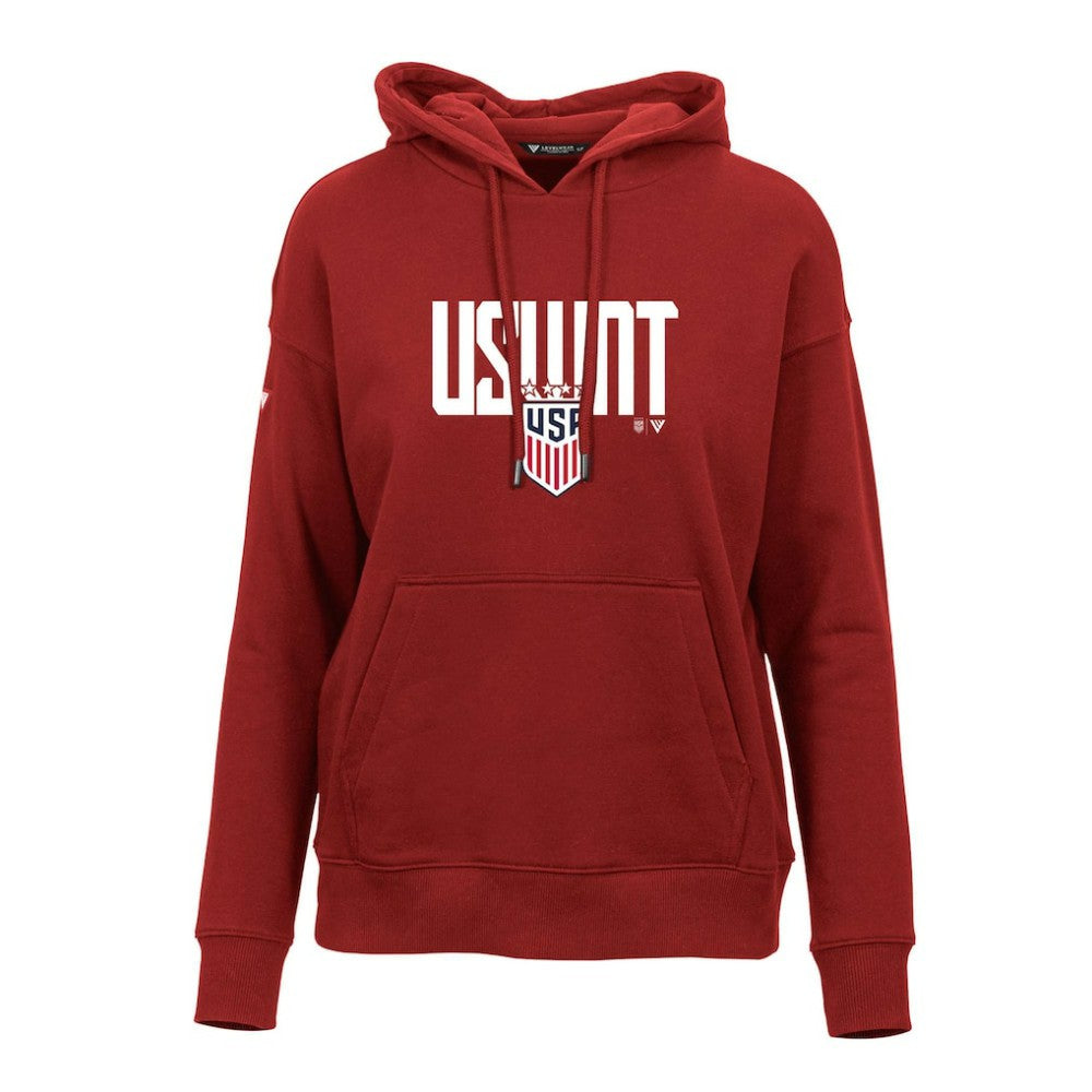 USWNT Levelwear Women's Adorn Mascot Pullover Hoodie -  Red