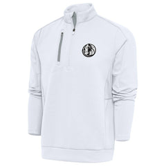 NBA Dallas Mavericks Antigua Metallic Logo Generation Quarter-Zip Top sale