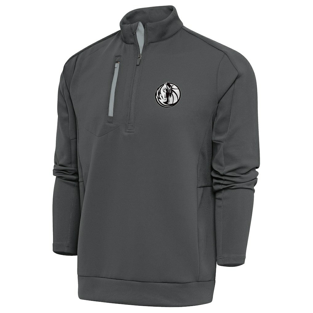NBA Dallas Mavericks Antigua Metallic Logo Generation Quarter-Zip Top sale