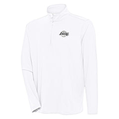 NBA Los Angeles Lakers Antigua Hunk Quarter-Zip Top