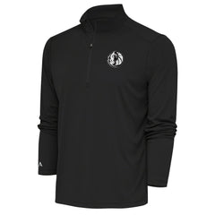 NBA Dallas Mavericks Antigua Metallic Logo Tribute Quarter-Zip Top sale