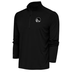 NBA Golden State Warriors Antigua Metallic Logo Tribute Quarter-Zip Top sale