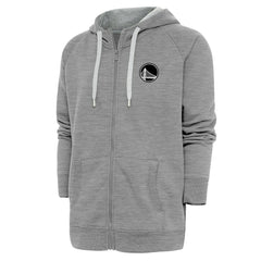 NBA Golden State Warriors Antigua Metallic Logo Victory Raglan Full-Zip Hoodie sale