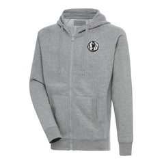 NBA Dallas Mavericks Antigua Metallic Logo Victory Raglan Full-Zip Hoodie sale
