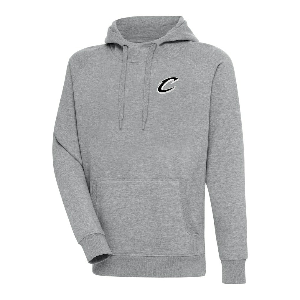 NBA Cleveland Cavaliers Antigua Metallic Logo Victory Raglan Pullover Hoodie sale