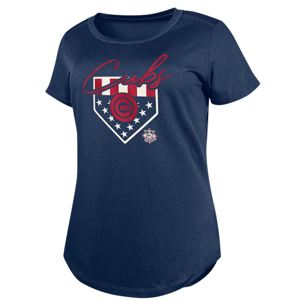 MLB Chicago Cubs New Era Women's Americana T-Shirt