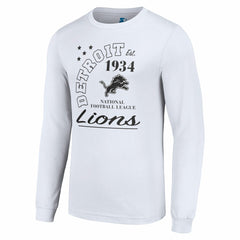 Starter Arch City Long Sleeve T-Shirt - Detroit Lions