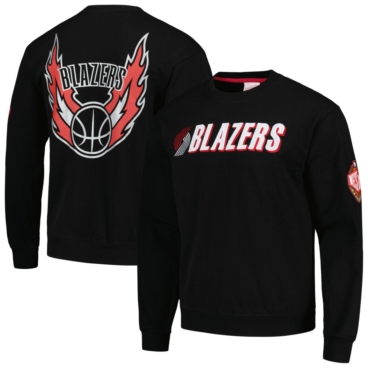 NBA Portland Trail Blazers Hardwood Classics There and Back Pullover Sweatshirt