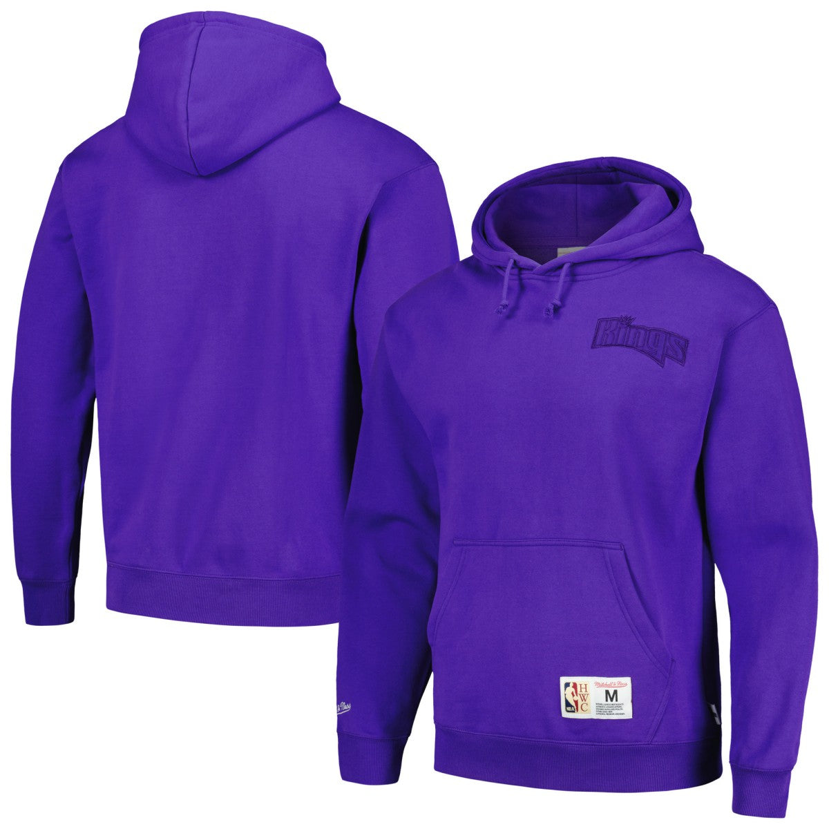 NBA Sacramento Kings Hardwood Classics Tonal Pullover Hoodie