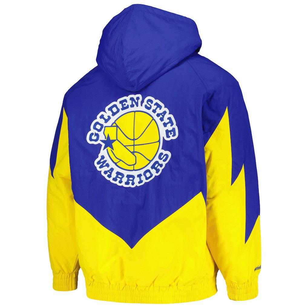 NBA Golden State Warriors Hardwood Classics Retro Quilted Raglan Full-Zip Hoodie sale