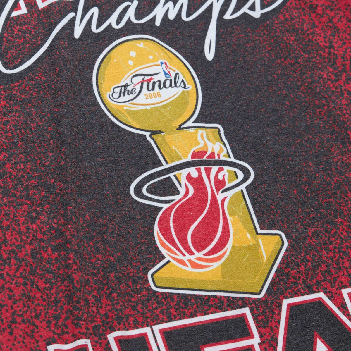 NBA Miami Heat Hardwood Classics 2006 NBA Champions Champ City T-Shirt
