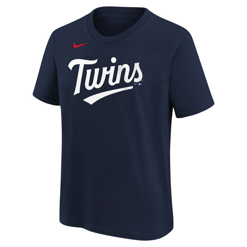 MLB Ryan Jeffers Minnesota Twins Nike Youth Name & Number T-Shirt