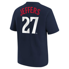 MLB Ryan Jeffers Minnesota Twins Nike Youth Name & Number T-Shirt