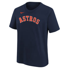 MLB Framber Valdez Houston Astros Nike Youth Name & Number T-Shirt