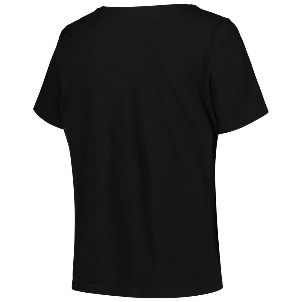 NBA Phoenix Suns Profile Women's Plus Size Arch Over Logo V-Neck T-Shirt