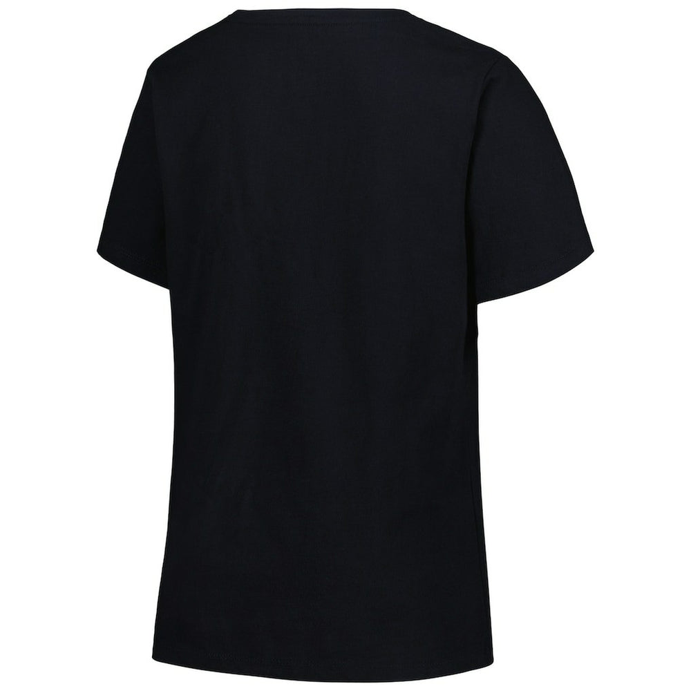 NBA Orlando Magic Profile Women's Plus Size Arch Over Logo V-Neck T-Shirt