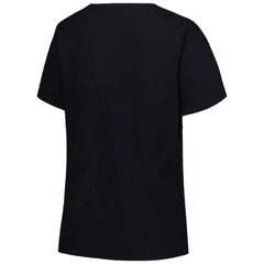NBA Orlando Magic Profile Women's Plus Size Arch Over Logo V-Neck T-Shirt