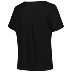 NBA Golden State Warriors Profile Women's Plus Size Arch Over Logo V-Neck T-Shirt sale