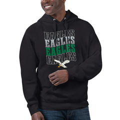 Starter Unisex Throwback Name Drop Pullover Hoodie - Philadelphia Eagles
