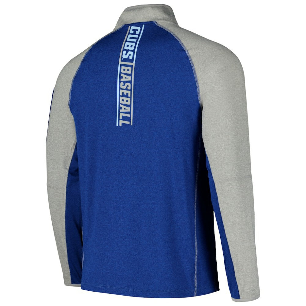 MLB Chicago Cubs New Era Father's Day Raglan Quarter-Zip Top
