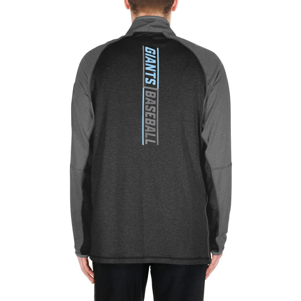 MLB San Francisco Giants New Era Father's Day Raglan Quarter-Zip Top