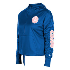 MLB Chicago Cubs New Era Women's Half-Zip Hoodie