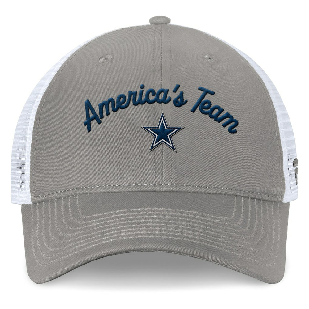 Women's Fundamentals Slogan Trucker Adjustable Hat - Dallas Cowboys
