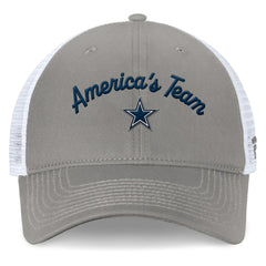 Women's Fundamentals Slogan Trucker Adjustable Hat - Dallas Cowboys