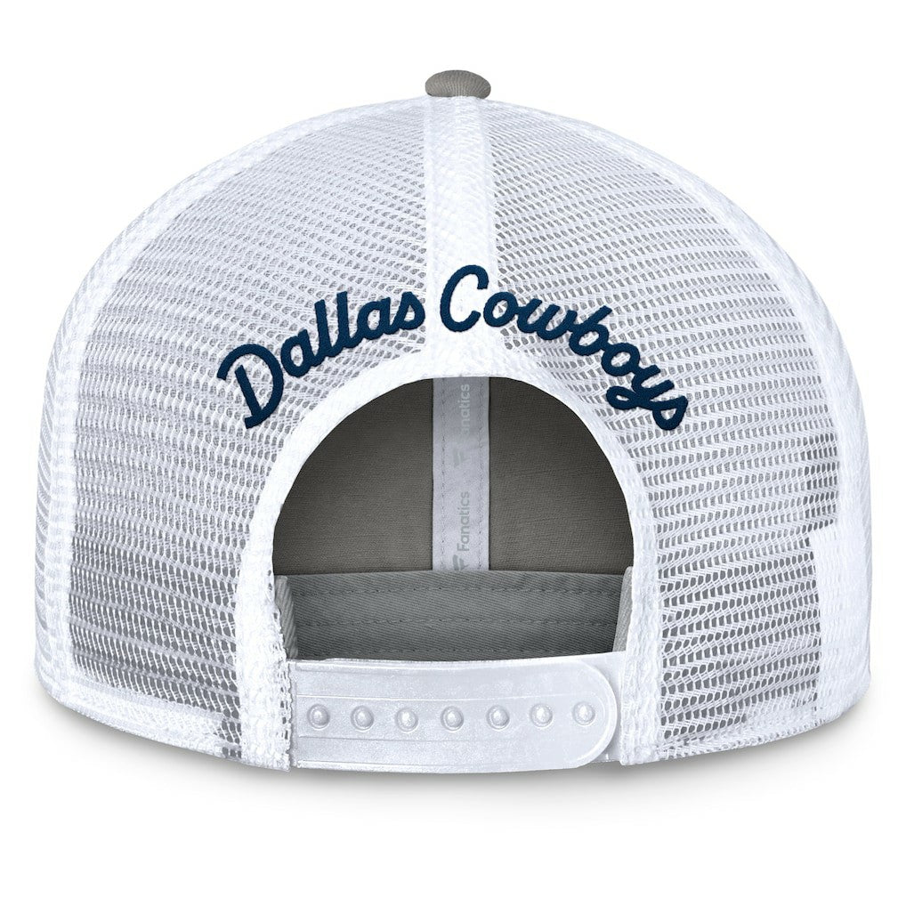 Women's Fundamentals Slogan Trucker Adjustable Hat - Dallas Cowboys