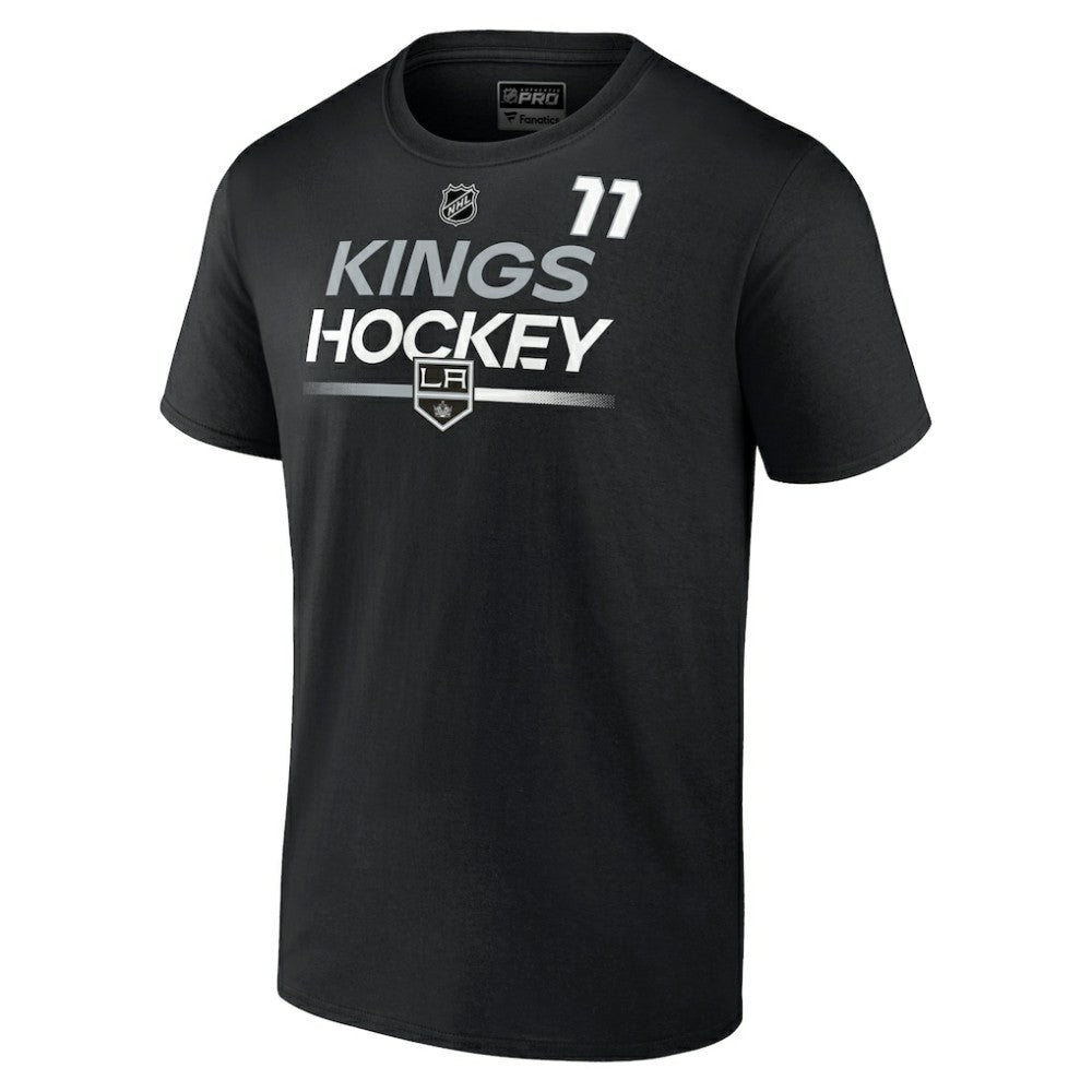 NHL Black Anze Kopitar Los Angeles Kings Fanatics  Authentic Pro Prime Name & Number T-Shirt
