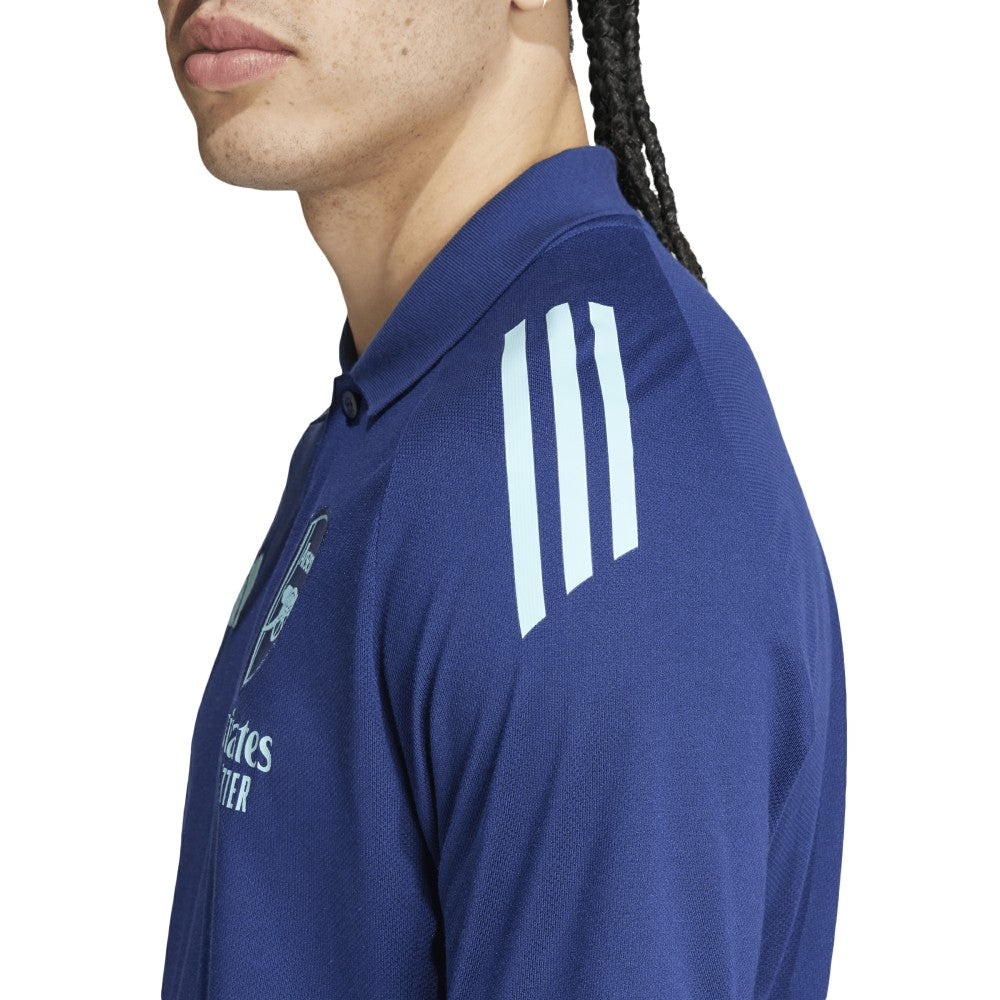 Arsenal Tiro 24 Polo - Adidas Blue