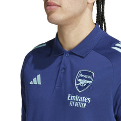 Arsenal Tiro 24 Polo - Adidas Blue