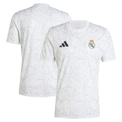 Real Madrid 2024/25 Pre-Match Top - Adidas White