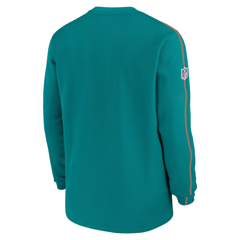 Alternate Logo Coach Long Sleeve Top - Miami Dolphins