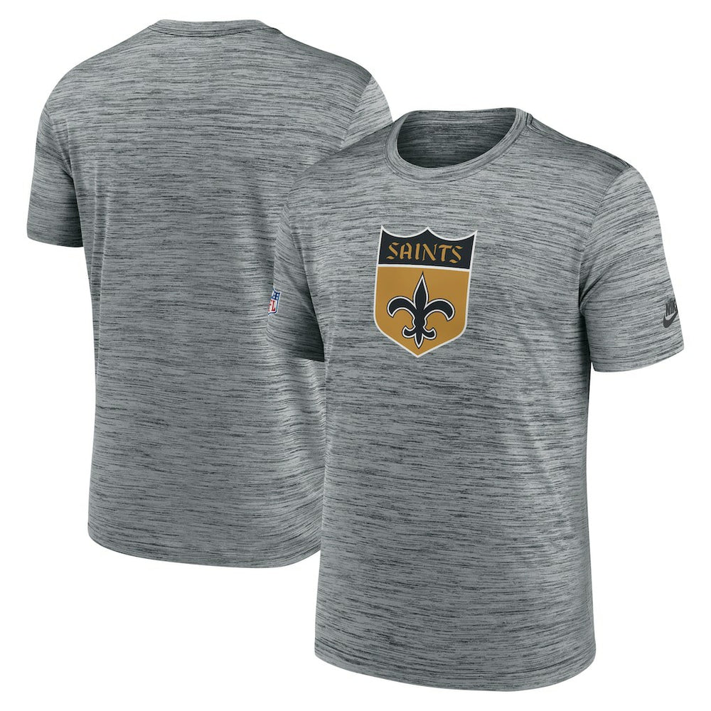 Sideline Velocity Throwback Logo Dri-FIT T-Shirt - New Orleans Saints