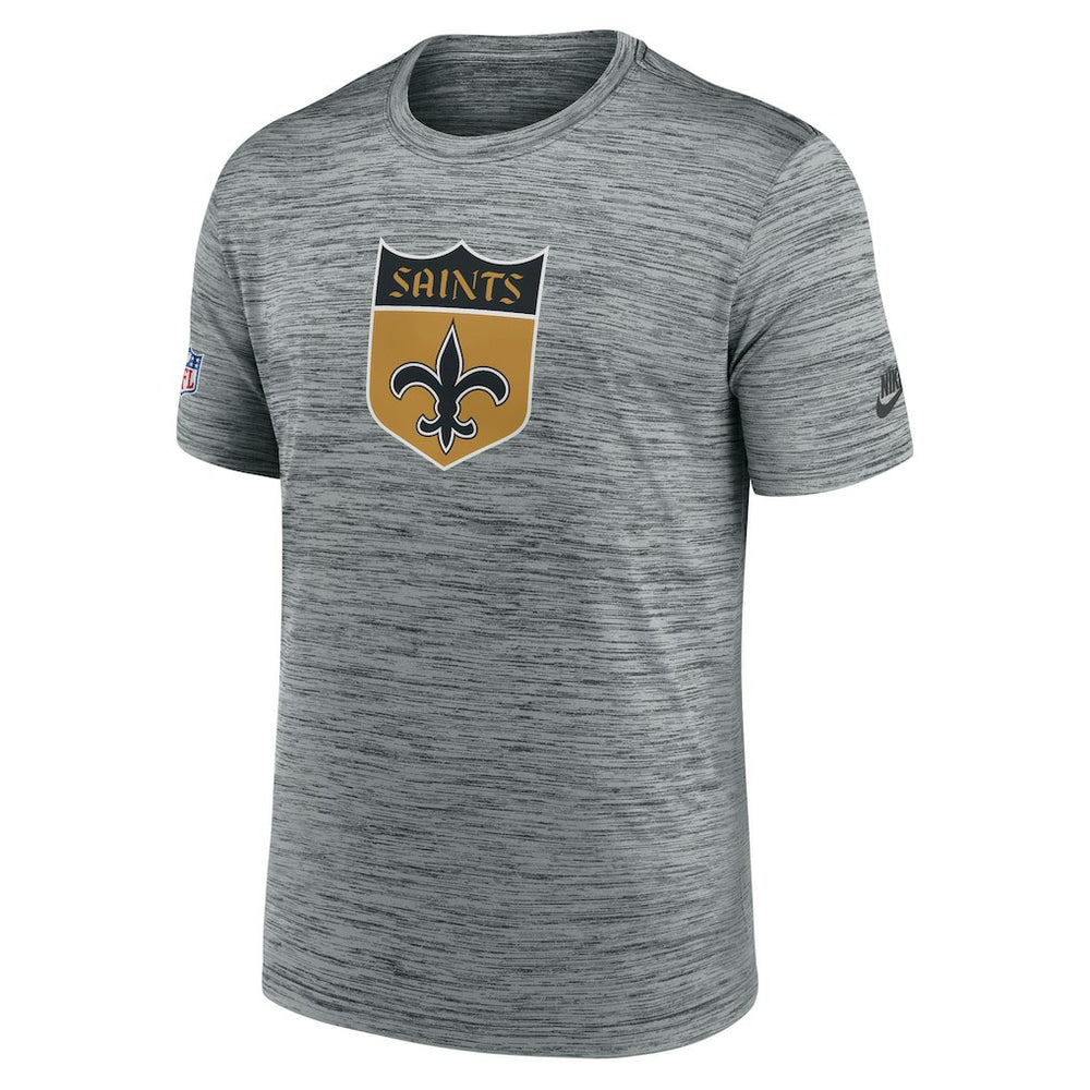 Sideline Velocity Throwback Logo Dri-FIT T-Shirt - New Orleans Saints