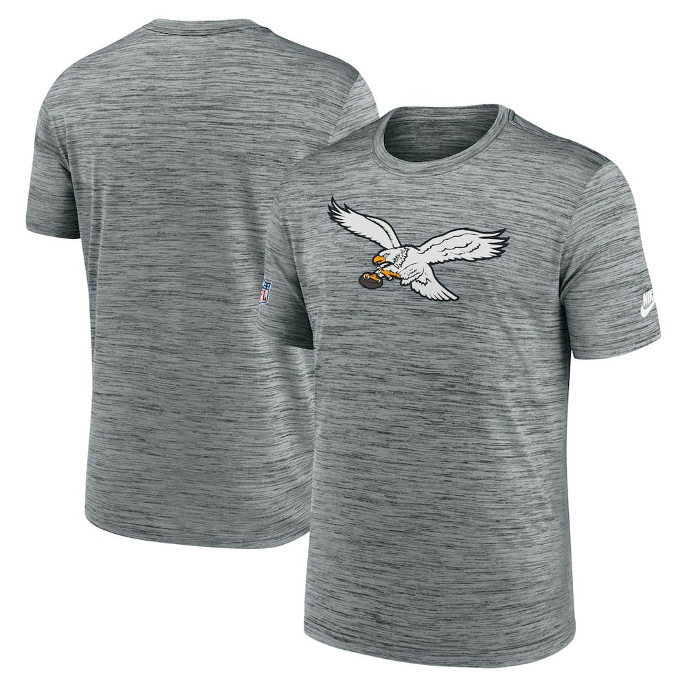 Sideline Velocity Throwback Logo Dri-FIT T-Shirt - Philadelphia Eagles