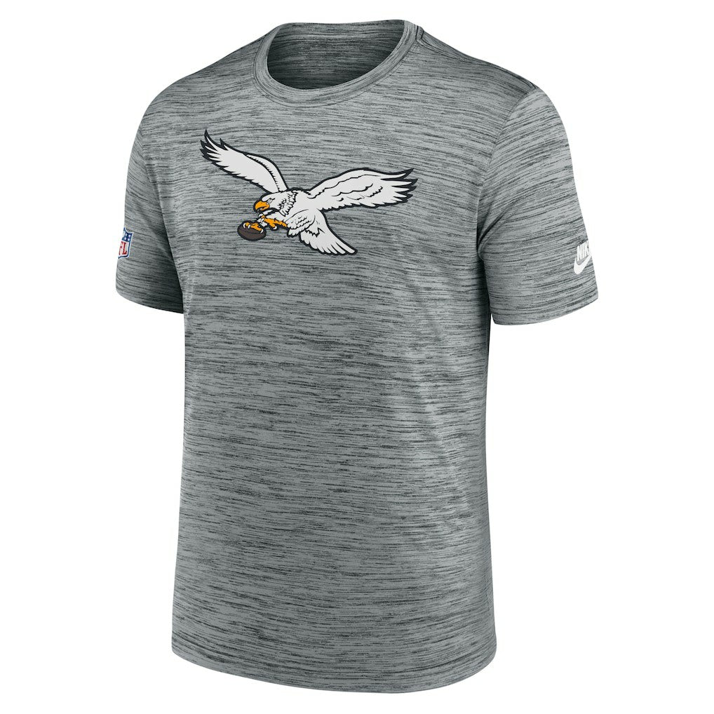 Sideline Velocity Throwback Logo Dri-FIT T-Shirt - Philadelphia Eagles