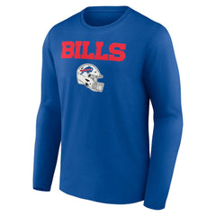 Dalton Kincaid  Team Wordmark Player Name & Number Long Sleeve T-Shirt - Buffalo Bills