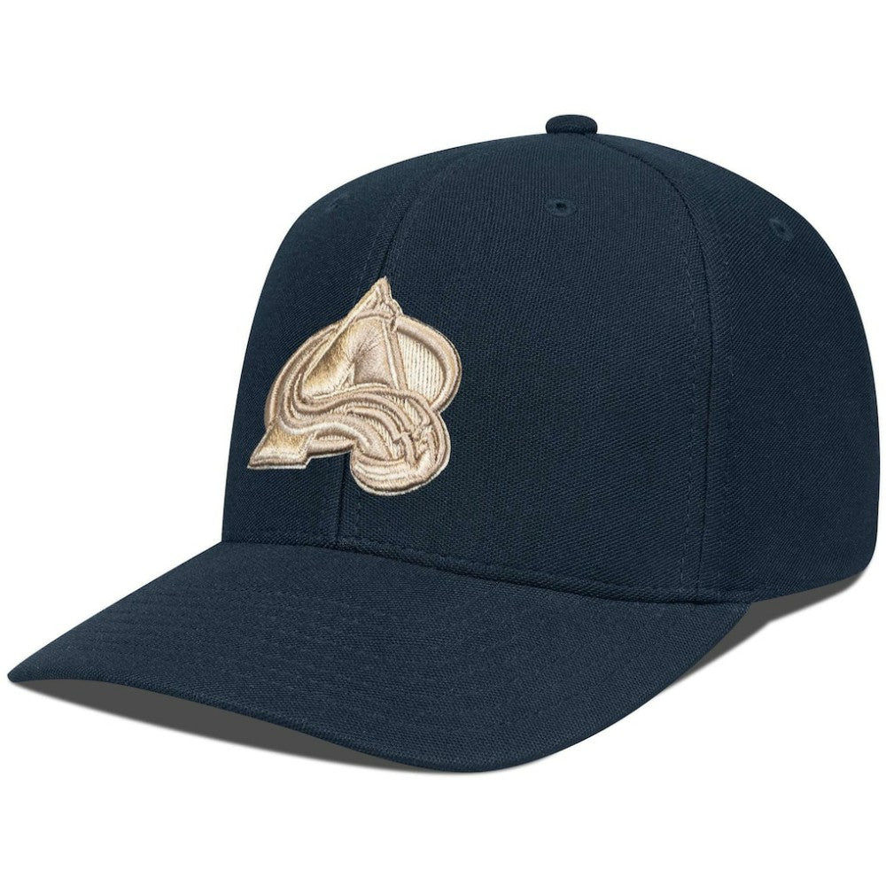 NHL Black Colorado Avalanche Levelwear Fusion Lefty Hat
