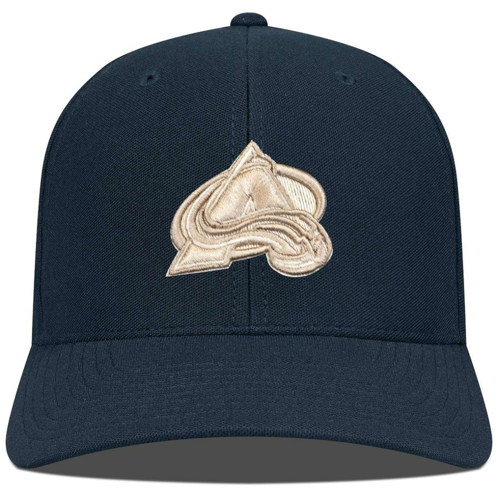 NHL Black Colorado Avalanche Levelwear Fusion Lefty Hat