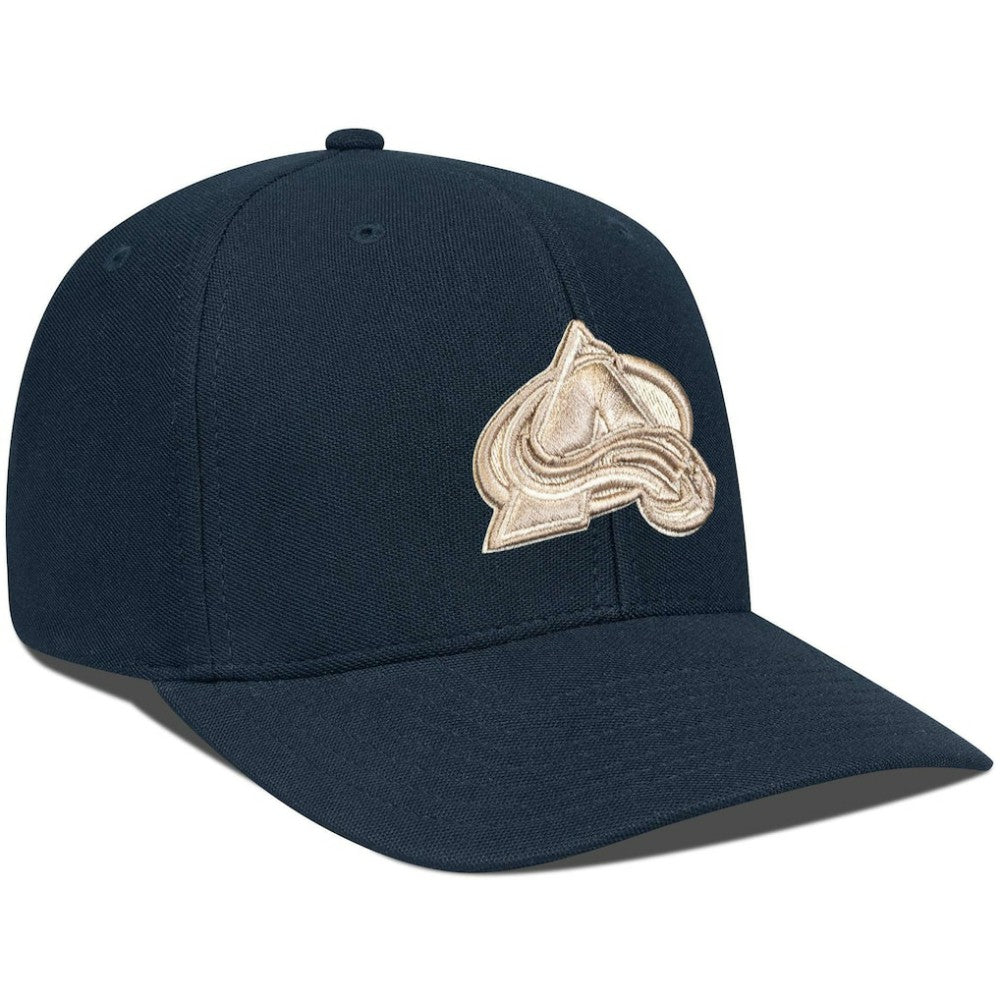 NHL Black Colorado Avalanche Levelwear Fusion Lefty Hat