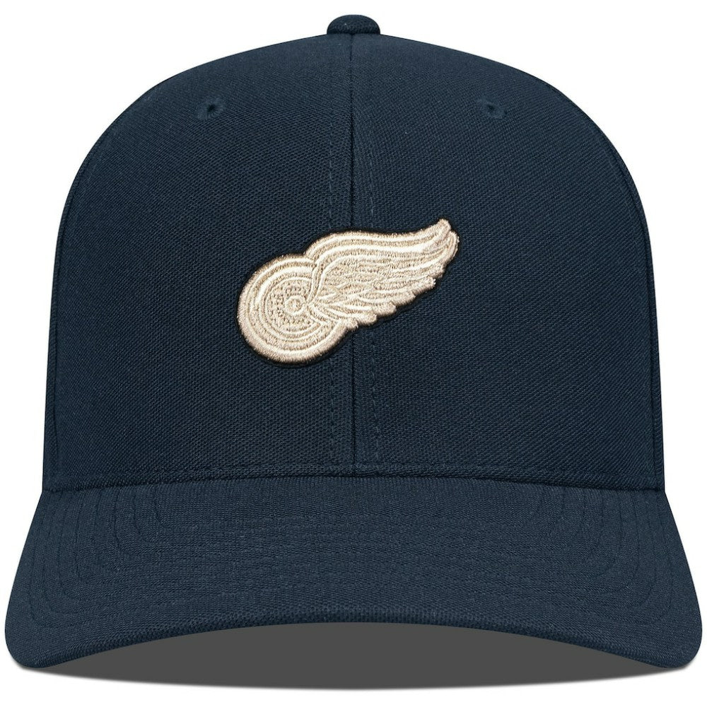 NHL Black Detroit Red Wings Levelwear Fusion Lefty Hat